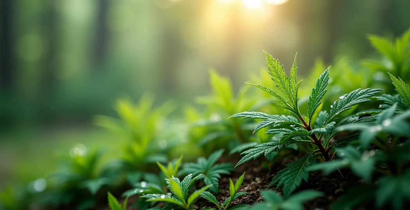 Mur végétal anti-bruit avec plantation étagée d'arbres et arbustes indigènes